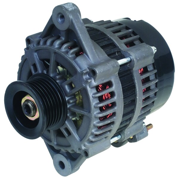 Alternator, ALTDR 7SI, 70 Amp12 Volt, CW, 6Groove Pulley